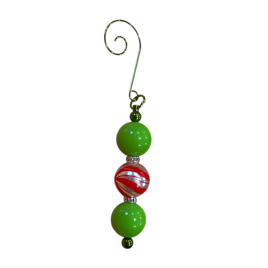 Beaded Ornament - Unique Holiday Decoration