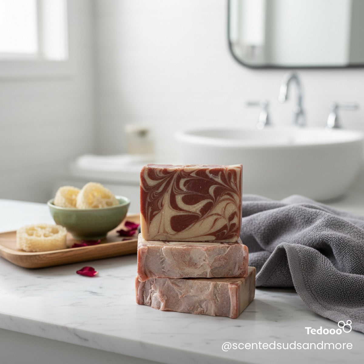 Bulldog Blitz Goat Milk Soap – MSU-Inspired, Handmade Natural Skincare