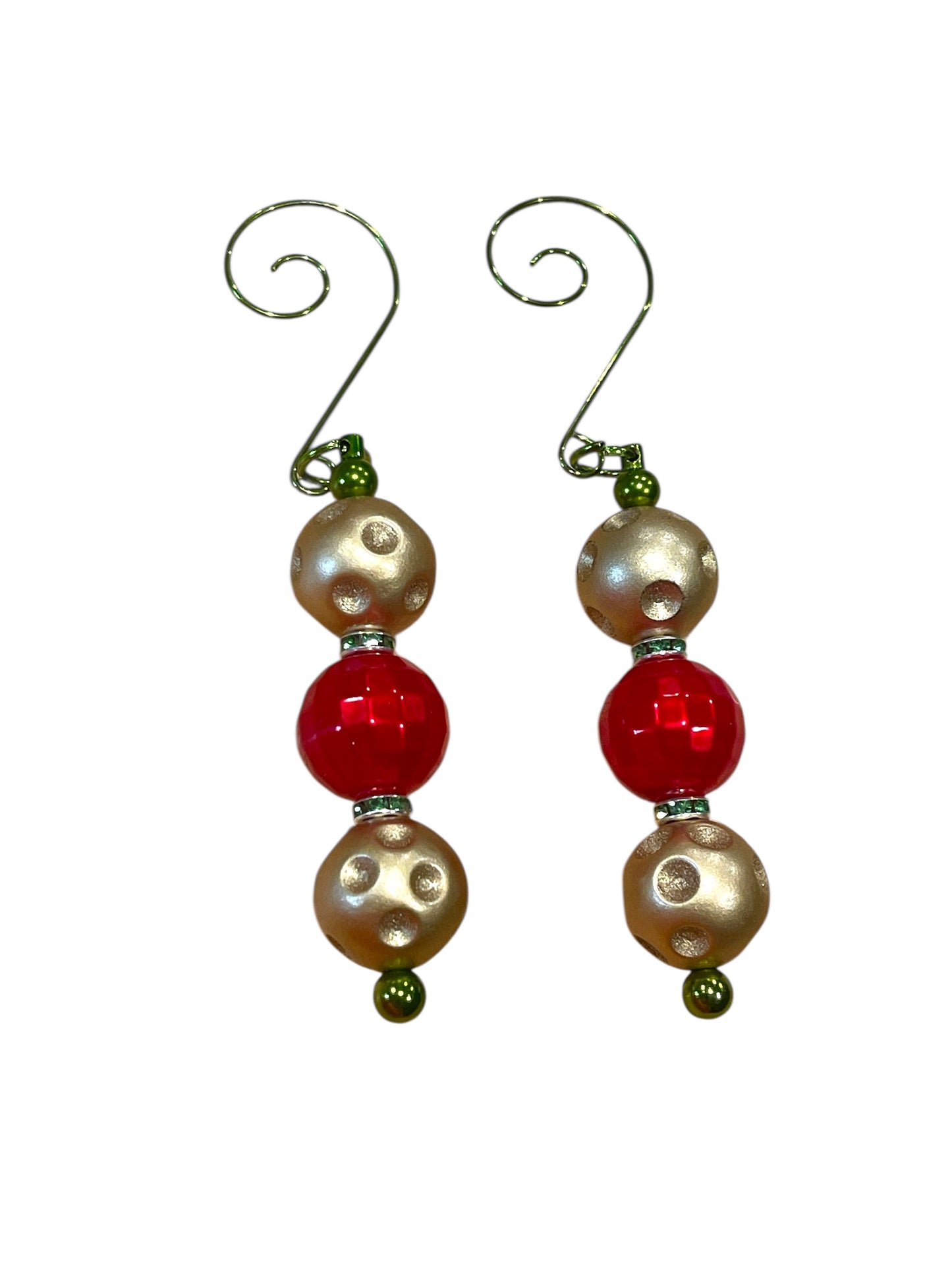 Beaded Ornament - Unique Holiday Decoration