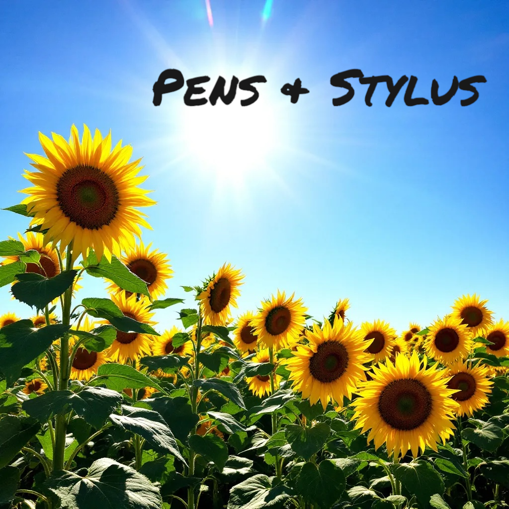 Beaded Pens & Stylus - Handmade Decorative Writing Pens with Touchscreen Stylus