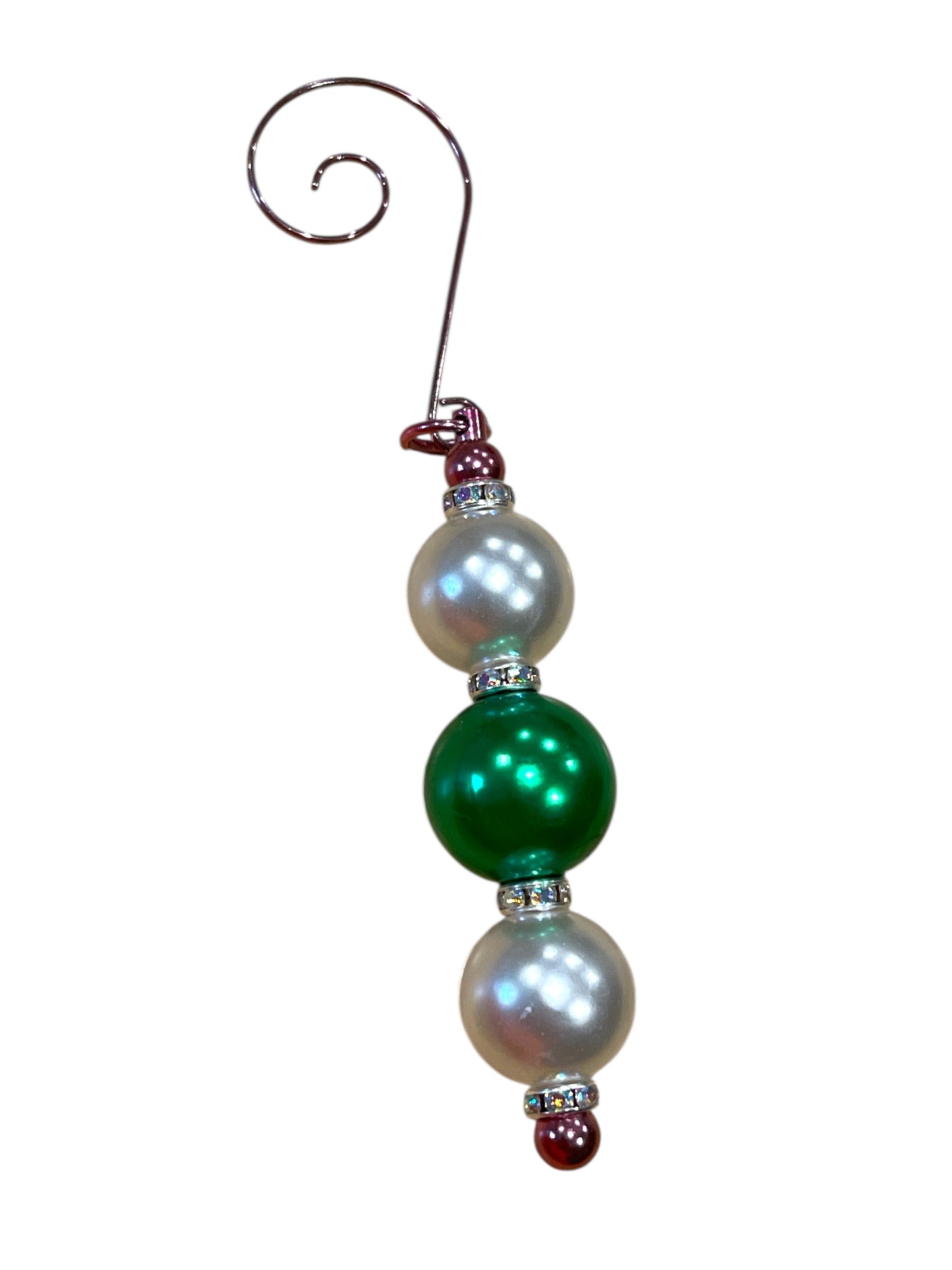 Beaded Ornament - Unique Holiday Decoration