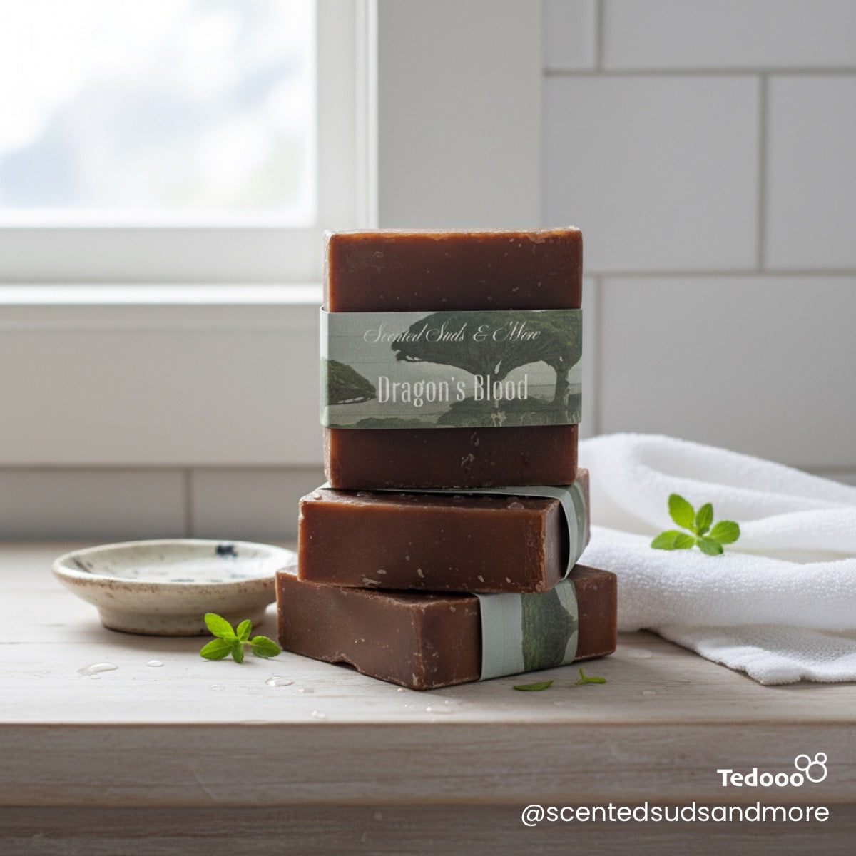 Handcrafted Artisan Soap – Luxurious, All-Natural Skin Care Bars - Dragon's Blood