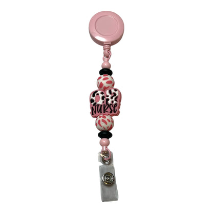 Nurse Badge Holder for OR - Stylish Retractable Badge Reel for Operating Room