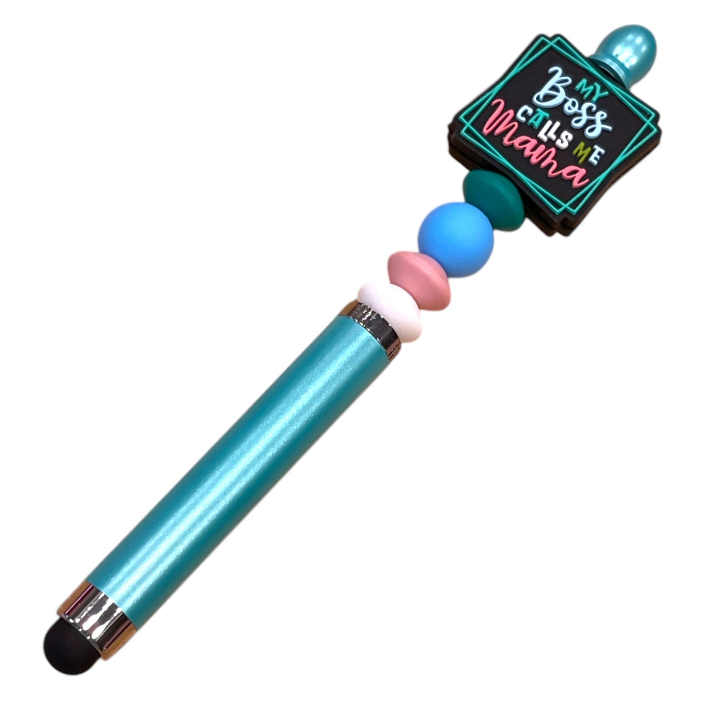 Beaded Stylus Pen - Handmade Touchscreen Stylus with Decorative Beads