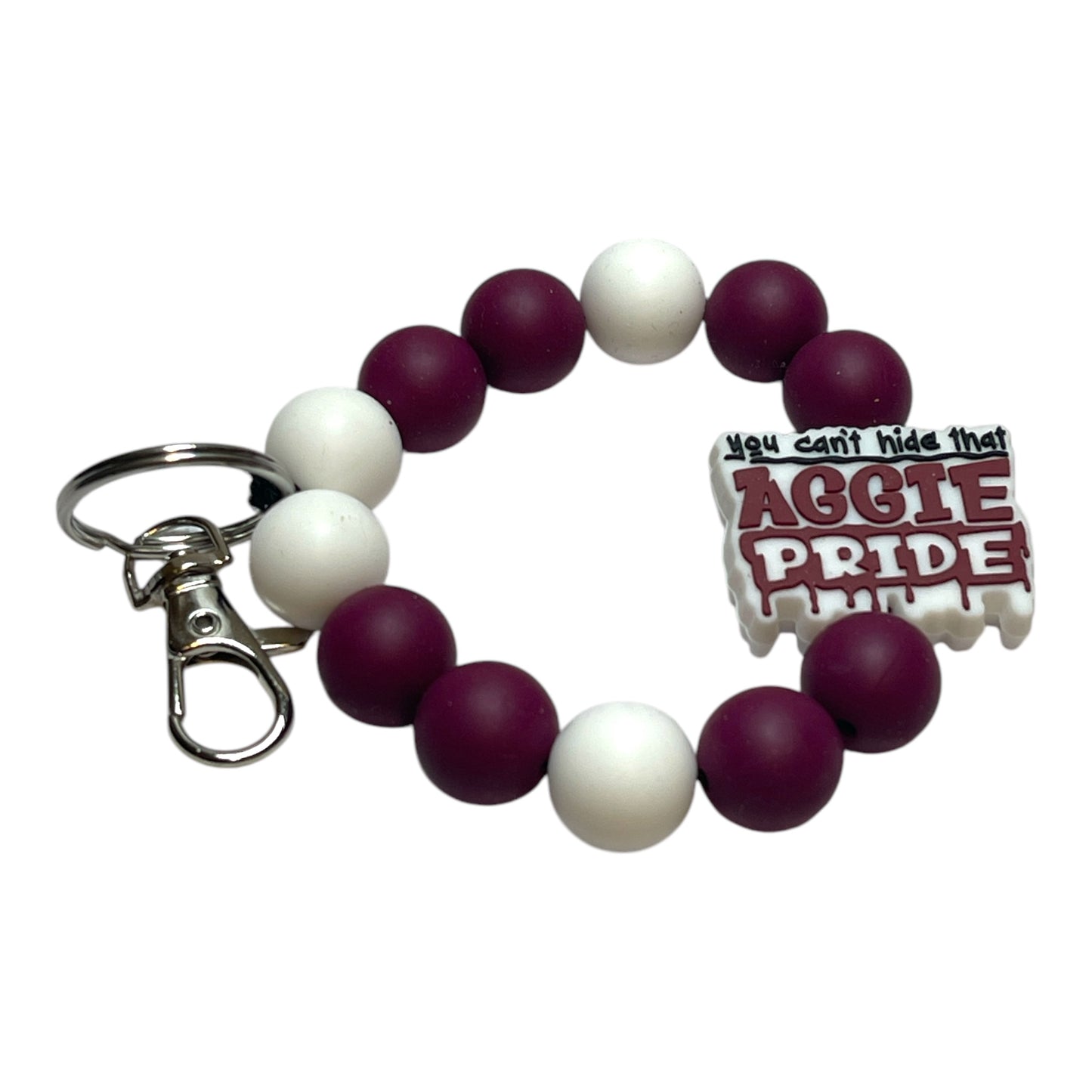 Texas A&M Wristlet Keychain – Durable, Stylish, & Aggie Spirit Ready