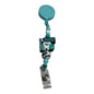 Cute Badge Reel for Dental Staff - Retractable ID Holder for Dentist & Hygienist