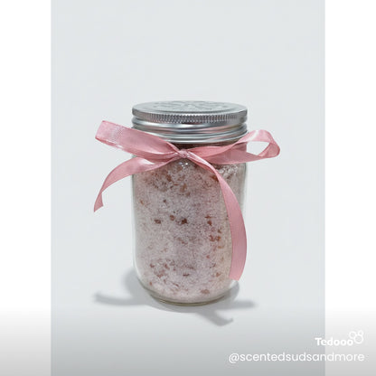 Peppermint Bath Soak – Invigorating Bath Salts for Energy & Self Care - 12oz