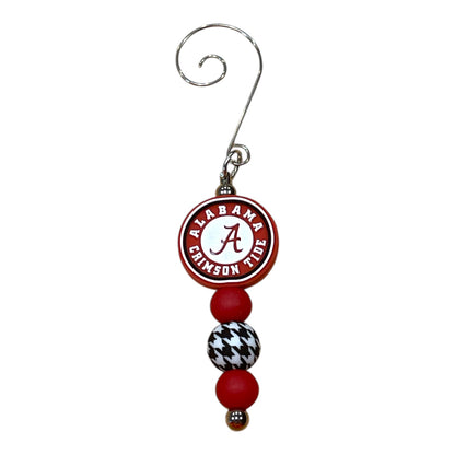 Crimson Tide Ornament - University of Alabama Holiday Ornament for Fans