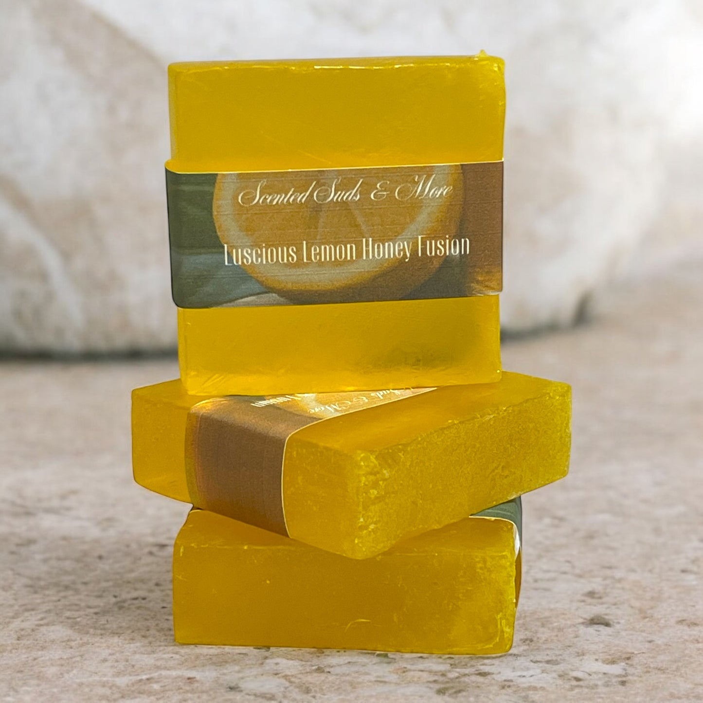 Luscious Lemon Honey Fusion – Handmade Soap with Bright & Sweet Citrus Bliss