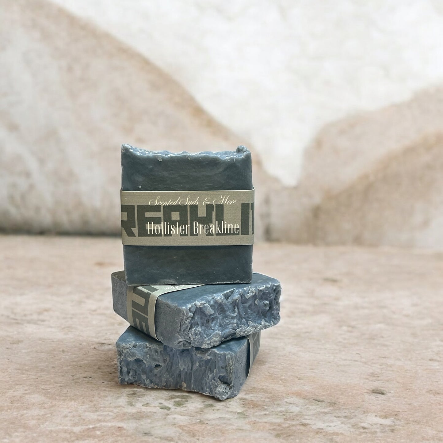 Handmade Soap with Hollister Breakline Fragrance – Fresh, Masculine & Invigorating Scent