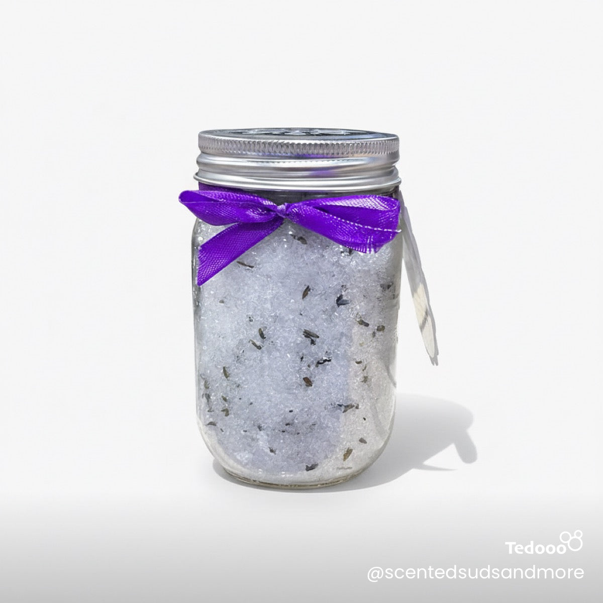 Lavender Bath Salts – Soothing Spa Soak for Relaxation & Self Care - 12oz