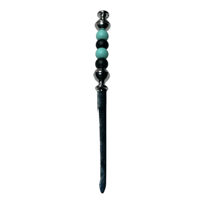 Handcrafted Beaded Letter Opener - Stylish Beaded Design for Office or Desk