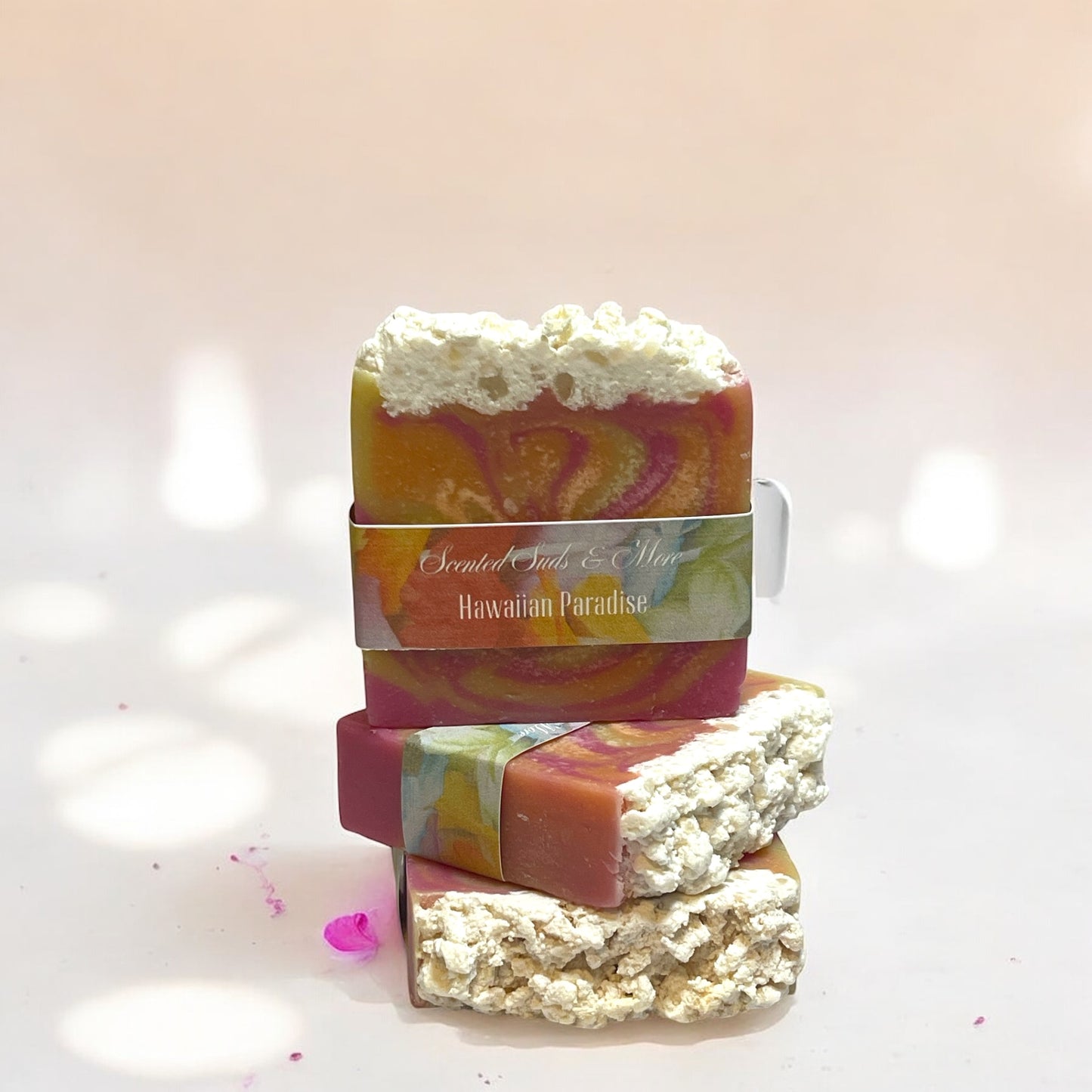 Handmade Soap with Hawaiian Paradise Fragrance – Tropical Scent, Natural & Moisturizing