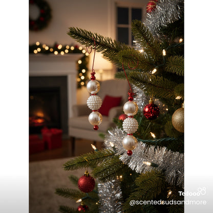 Beaded Ornament - Unique Holiday Decoration