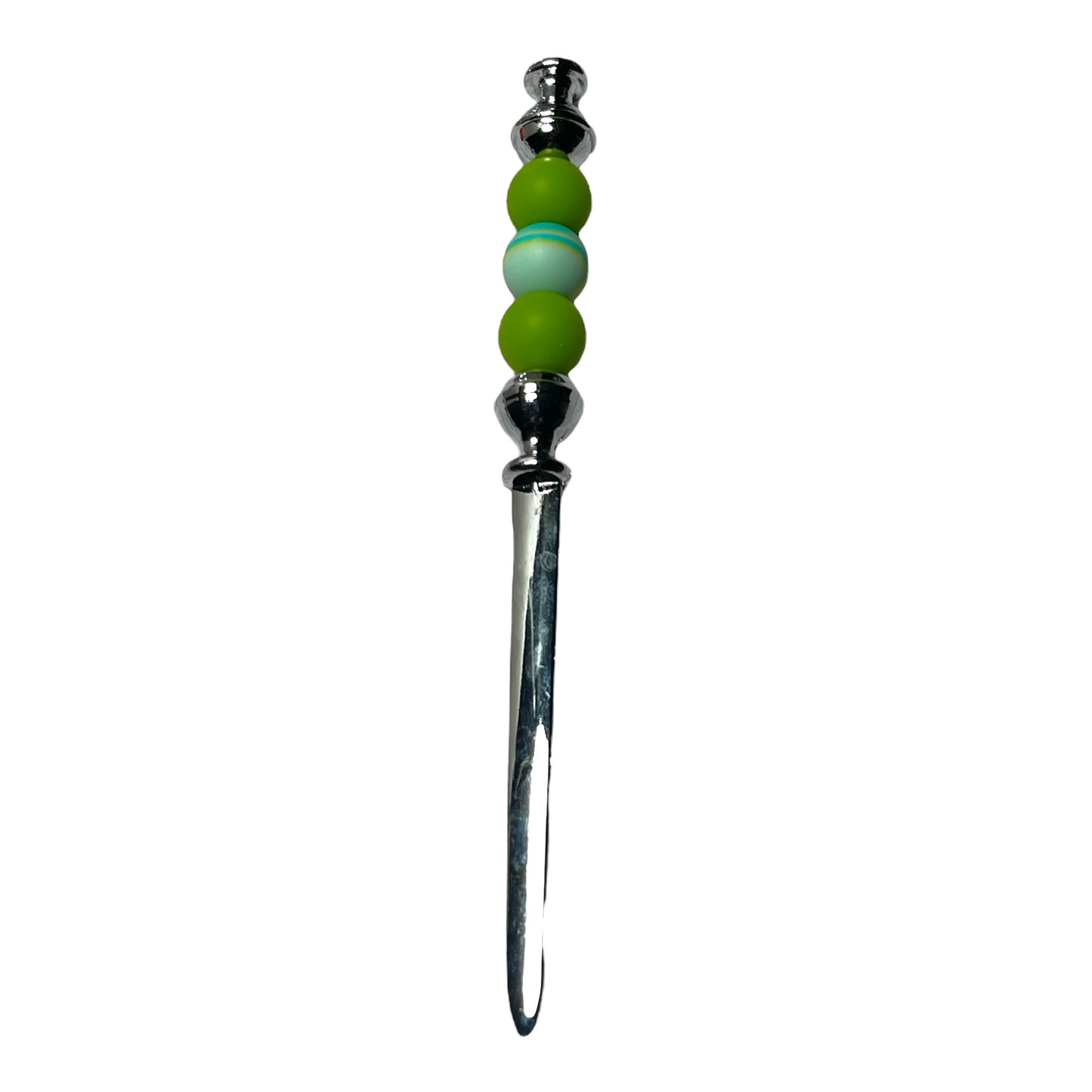 Handcrafted Beaded Letter Opener - Stylish Beaded Design for Office or Desk