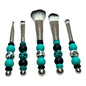 Decorative Beaded Makeup Brushes | Custom Brush Set for Makeup Artists & Beauty Lovers