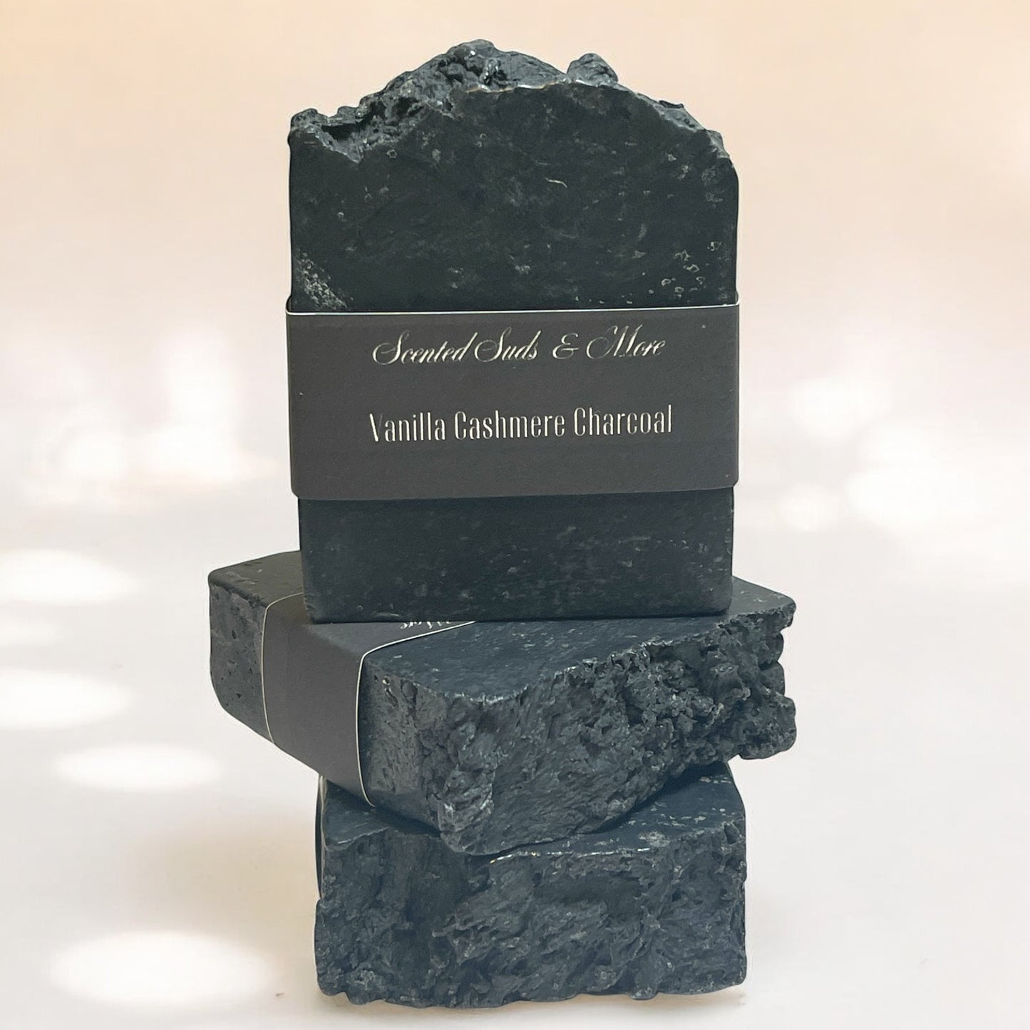 Vanilla Cashmere Charcoal – Handmade Soap with Warm & Luxurious Fragrance