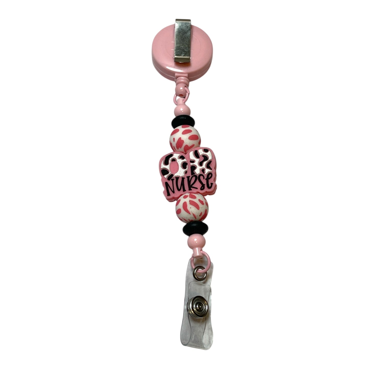 Nurse Badge Holder for OR - Stylish Retractable Badge Reel for Operating Room