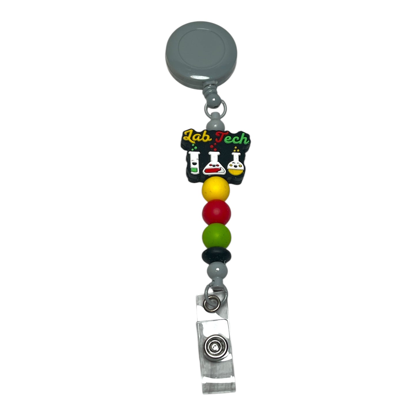 Beaded ID Badge Holders for Lab Techs | Unique & Trendy Designs