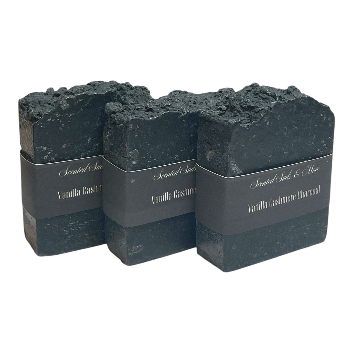 Vanilla Cashmere Charcoal – Handmade Soap with Warm & Luxurious Fragrance