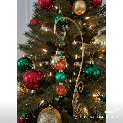 Beaded Ornament - Unique Holiday Decoration