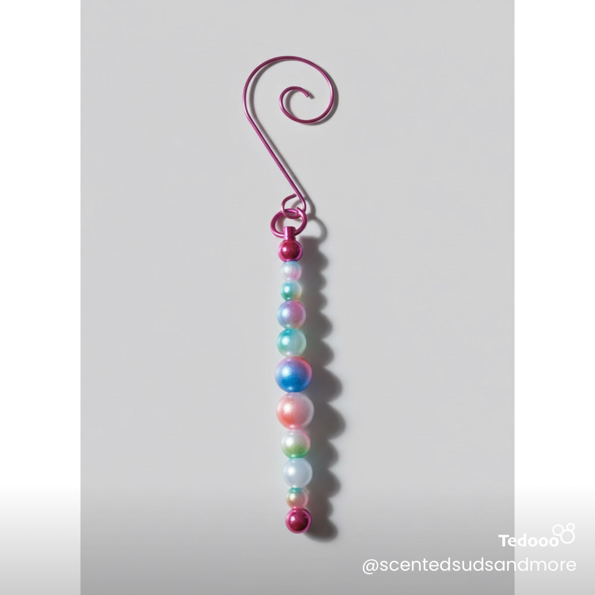 Beaded Ornament - Unique Holiday Decoration