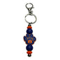 Auburn Tigers Inspired Beaded Keychain - Unique Fan Gear, War Eagle Spirit Gift