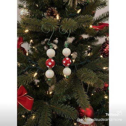 Beaded Ornament - Unique Holiday Decoration