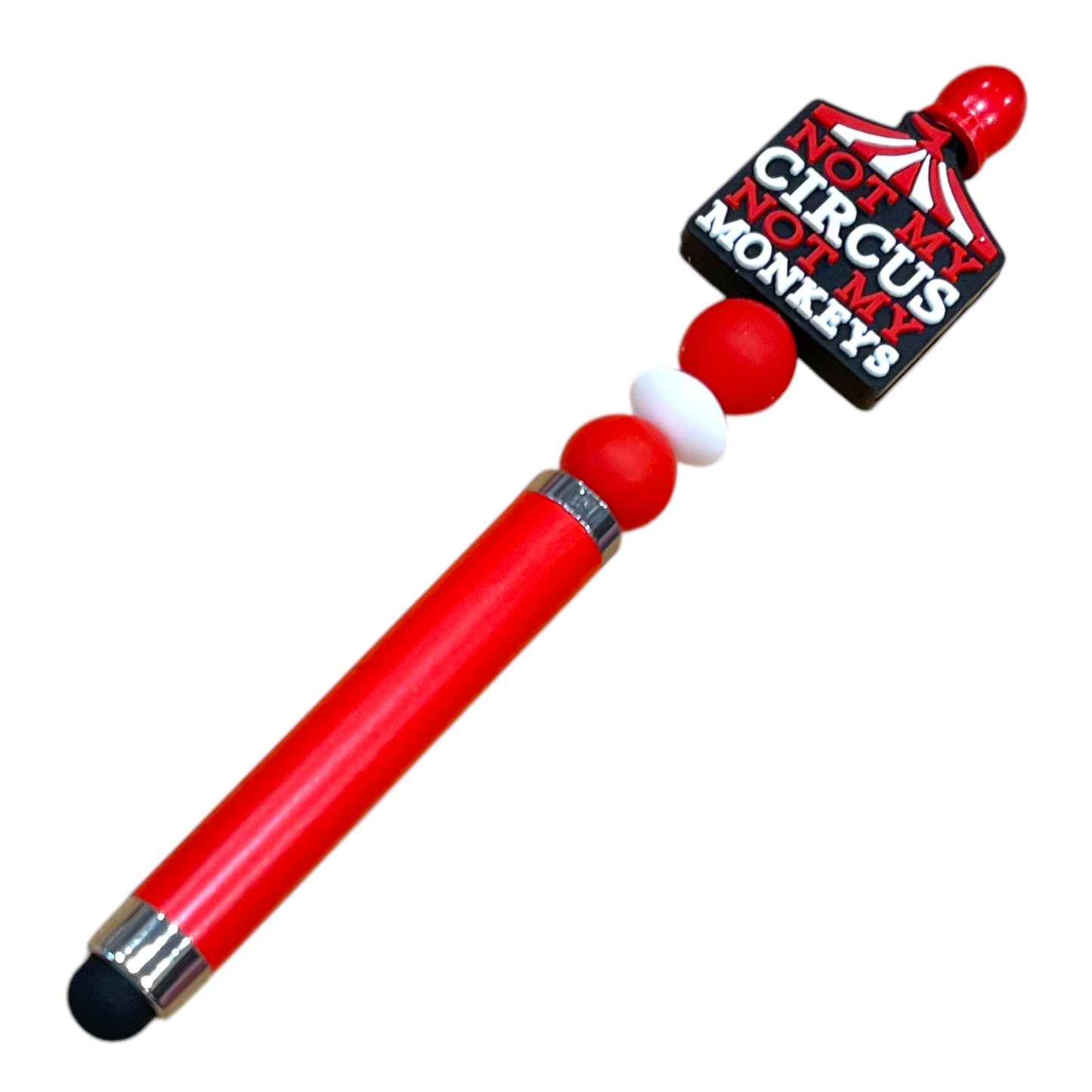Sarcastic Beaded Stylus - Funny Handmade Stylus with Decorative Beads