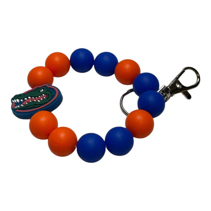 Florida Gators Wristlet Keychain - Personalized Keychain for University of Florida Fans