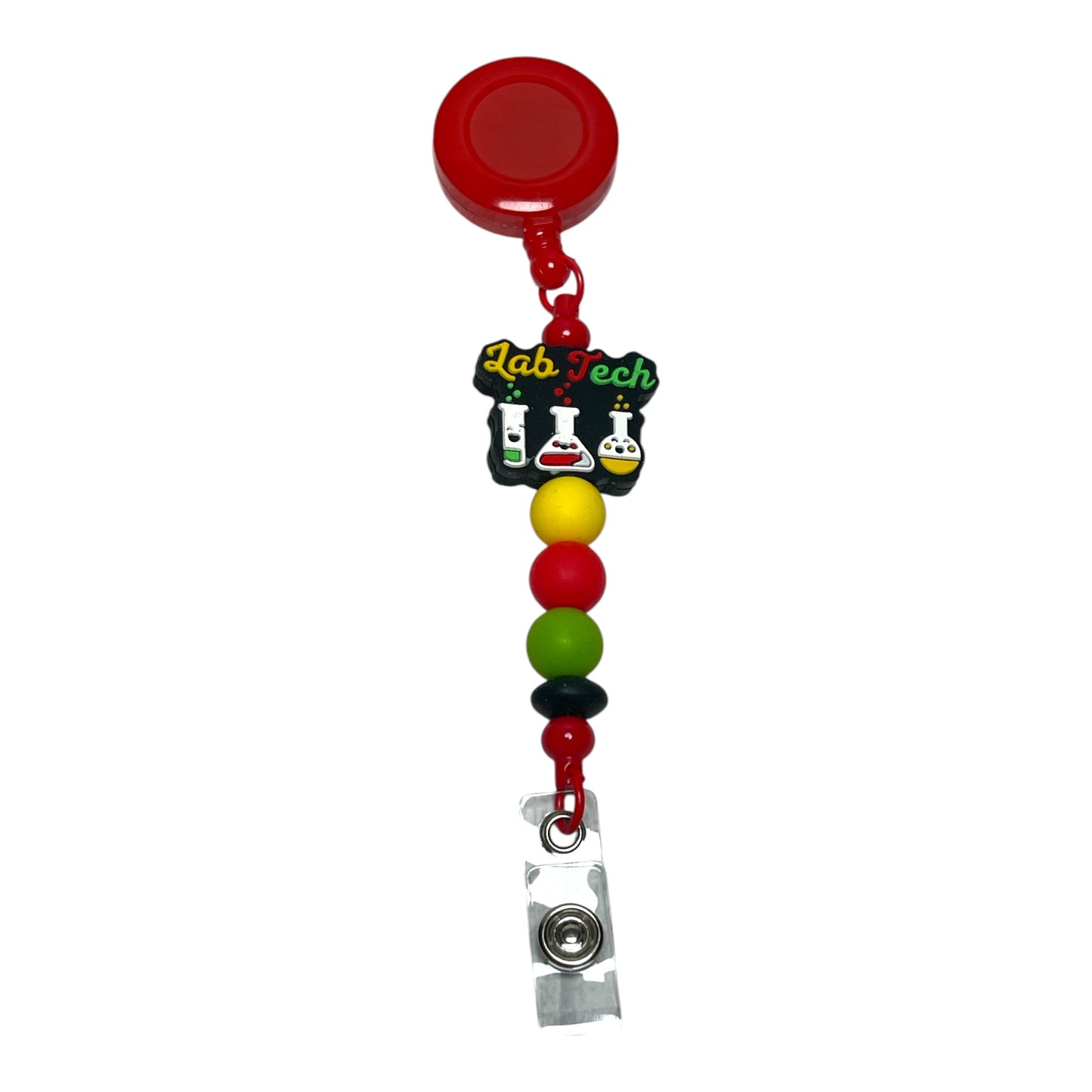 Beaded ID Badge Holders for Lab Techs | Unique & Trendy Designs