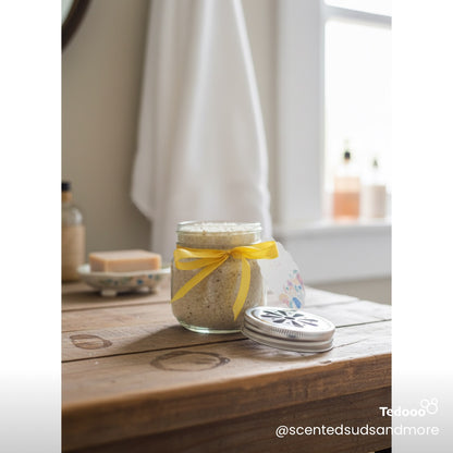 Refreshing Citrus Bath Soak – Invigorating Bath Salts for Relaxation - 8oz