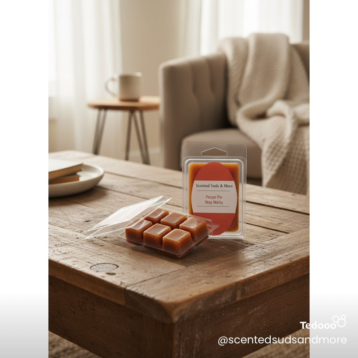 Homemade Pecan Pie Wax Melts – Sweet and Buttery Scent