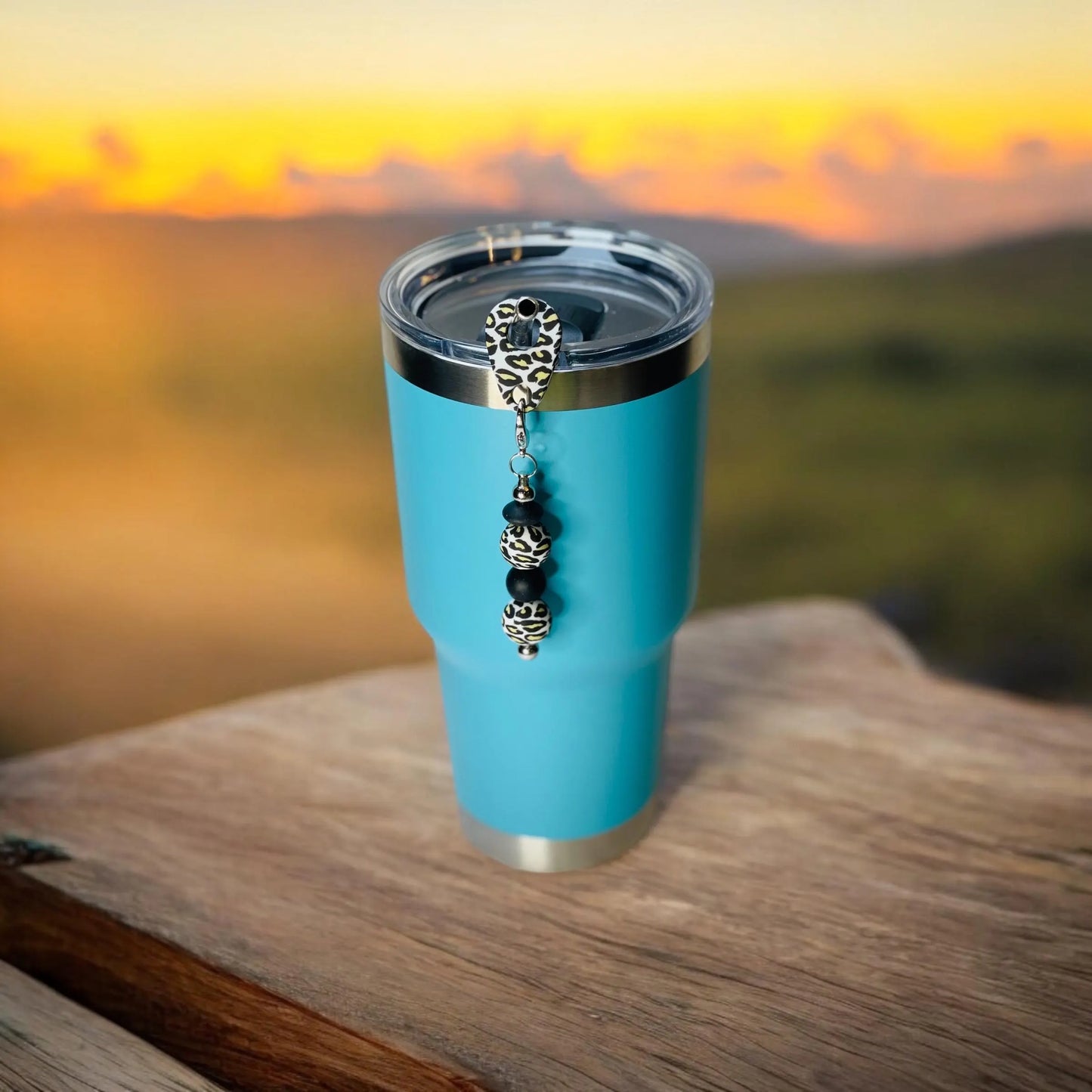 Colorful Straw Charm for Tumblers – Add Style to Your Drinkware