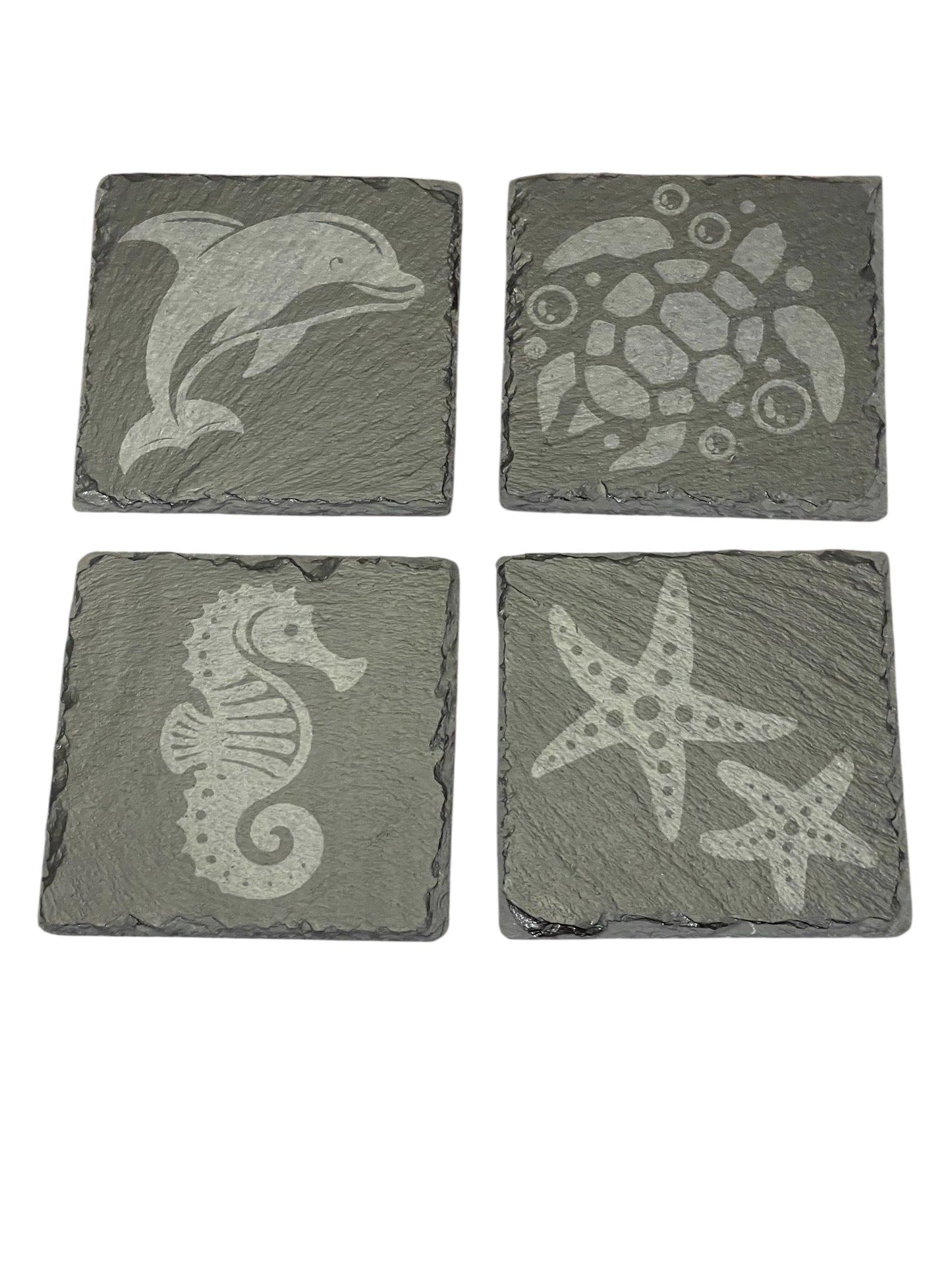 Sea Creature Coasters – 4 Piece Set