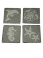 Sea Creature Coasters – 4 Piece Set