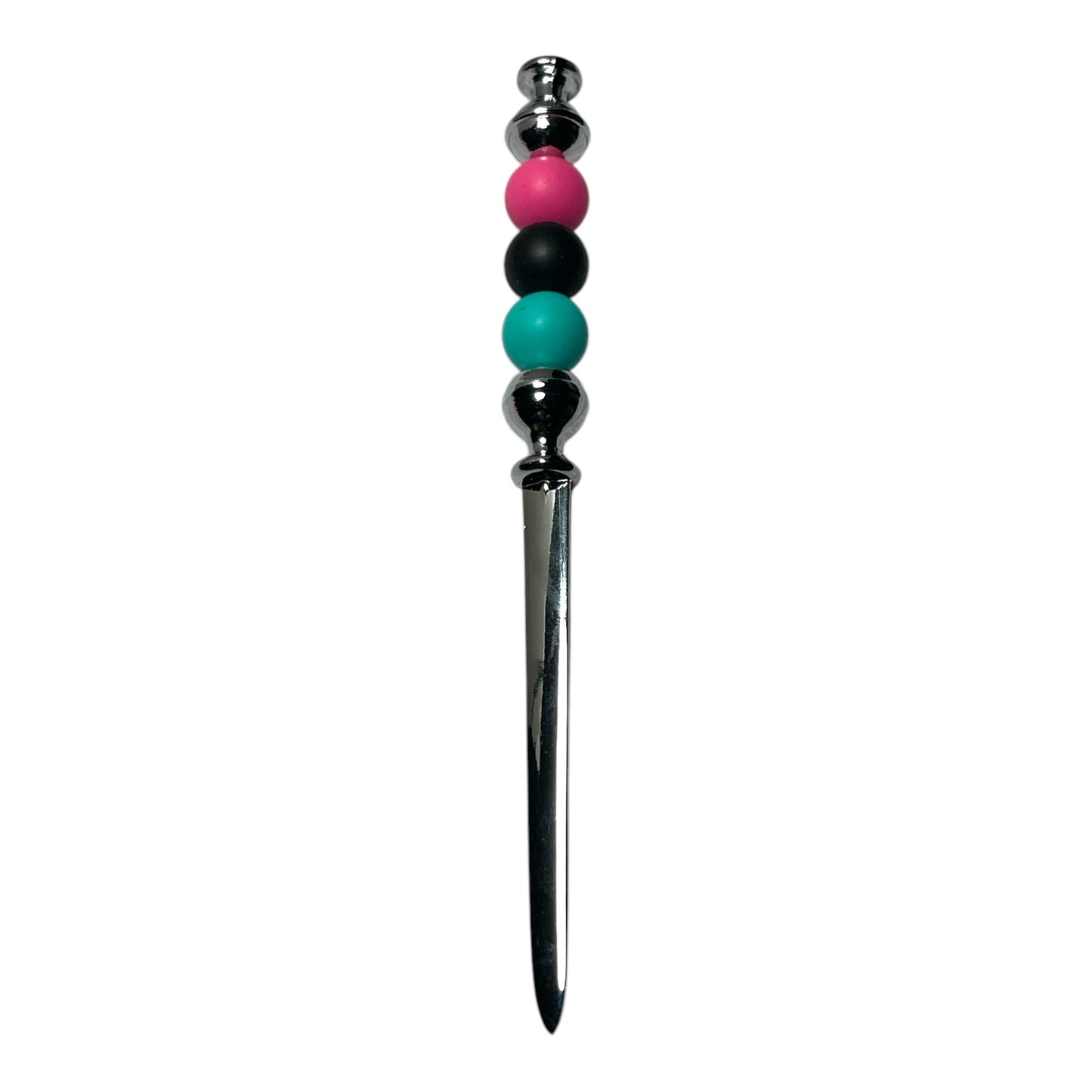 Handcrafted Beaded Letter Opener - Stylish Beaded Design for Office or Desk