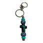 Beaded Religious Keychain - Faith-Inspired Keychain for Christians and Believers