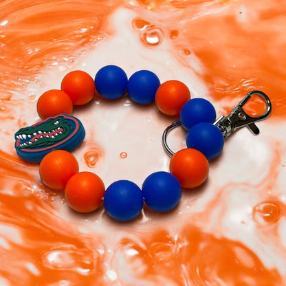 Florida Gators Wristlet Keychain - Personalized Keychain for University of Florida Fans