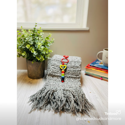 Beaded Teacher Keychains - Handmade Gifts for Teachers