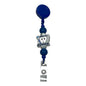 Cute Badge Reel for Dental Staff - Retractable ID Holder for Dentist & Hygienist