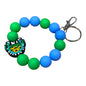 Cowgirl Wristlet Keychain - Western Charm Accessory with Cowboy Hat