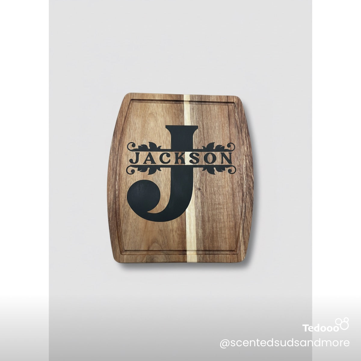 Rustic Hand Painted Wooden Sign 12x10 – Custom Family Name Home Décor