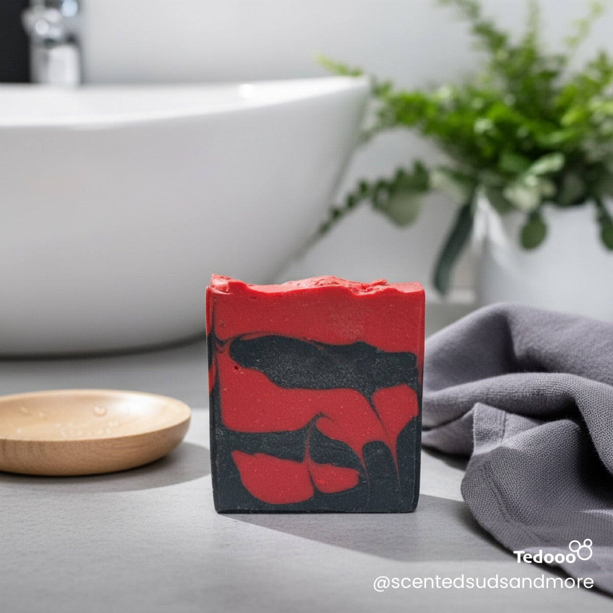 Volcano Island Scented Goat's Milk Soap - Nourishing & Tropical Freshness