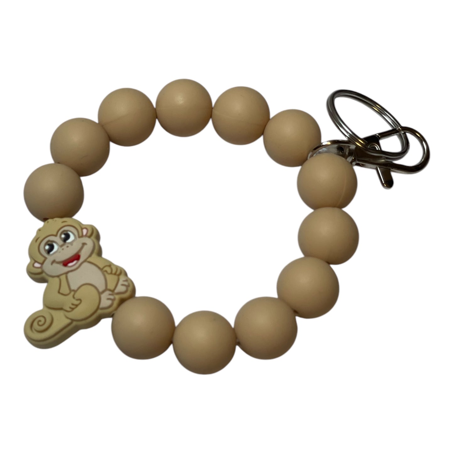 Adorable Monkey Wristlet Keychain – Trendy, Strong, & Eye-Catching