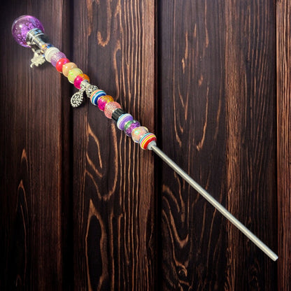 Acrylic Beaded Garden Stakes – Vibrant Garden Decorations