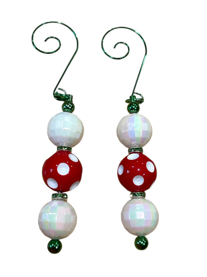 Beaded Ornament - Unique Holiday Decoration