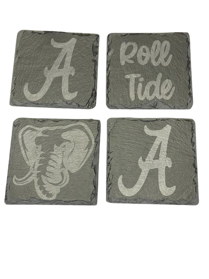 Alabama Coasters – 4 Piece Set