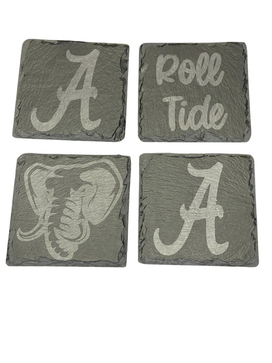 Alabama Coasters – 4 Piece Set