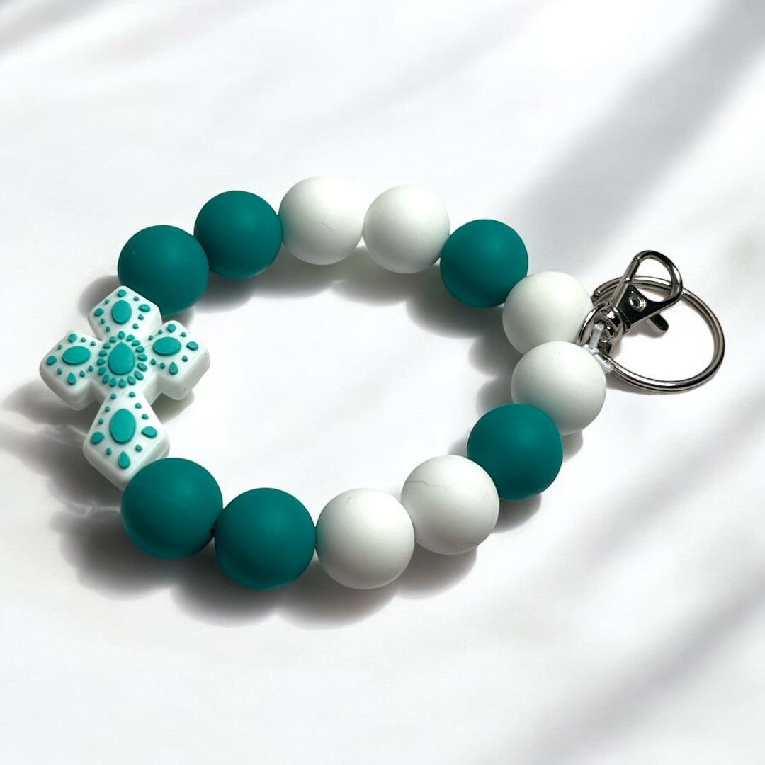 Beaded Wristlet Keychains – Stylish & Functional Key Holder for Women
